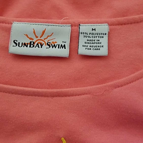 SunBay Swim Cover Up Size M - Picture 5 of 6